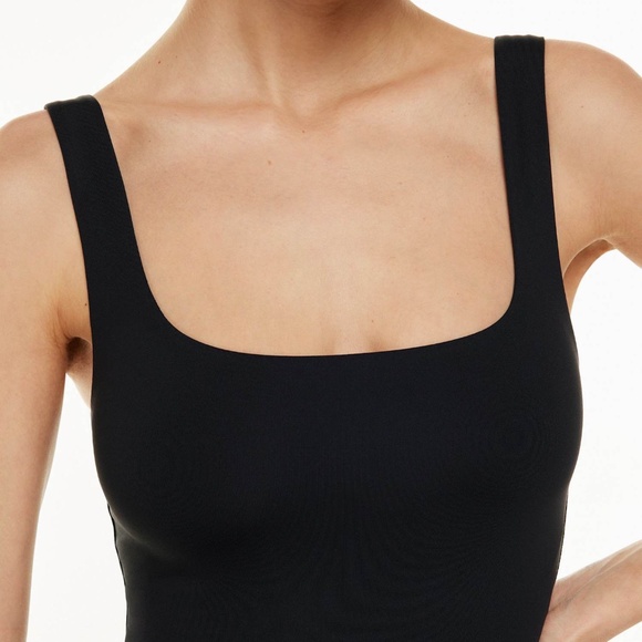 BNWOT⎜Aritzia Babaton⎜CONTOUR SQUARENECK BODYSUIT⎜BLACK - Picture 3 of 15